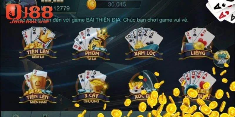Danh sách top game bài hot J88 đáng thử